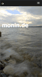 Mobile Screenshot of monin.de