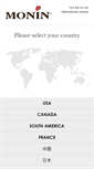 Mobile Screenshot of monin.com